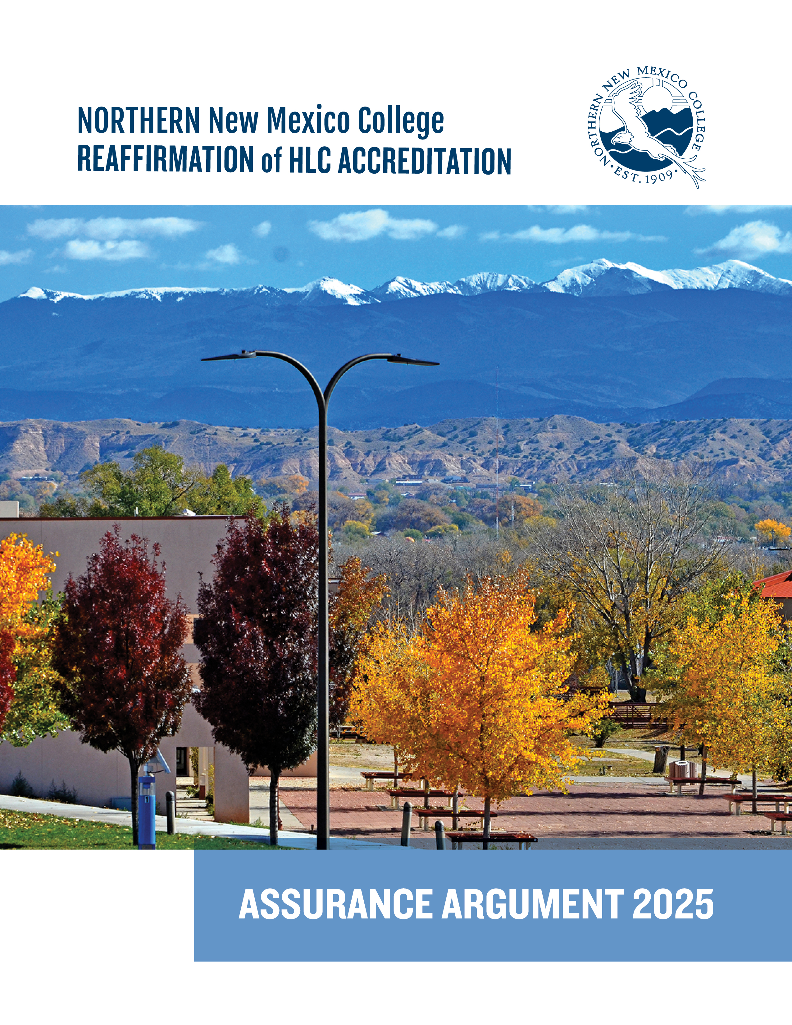 Assurance Argument Cover